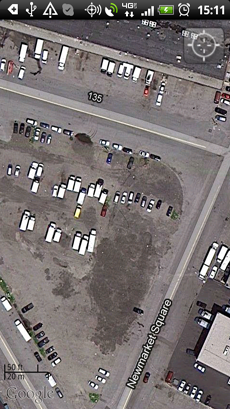 SmartTruckRoute satellite dock area